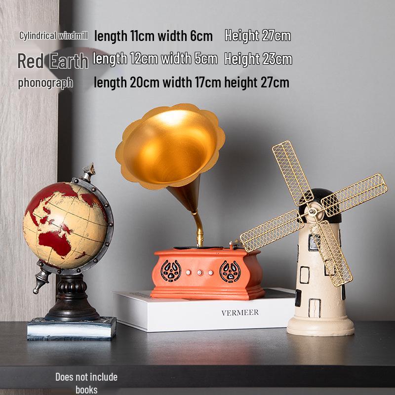 Retro Violin Ornament: Creative Minimalist Home Accessory for Living Room, TV Cabinet, or Bookcase.
