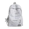Schoolbag French cold fog tone star full of letters cartoon schoolbag girl school commute travel versatile backpack
