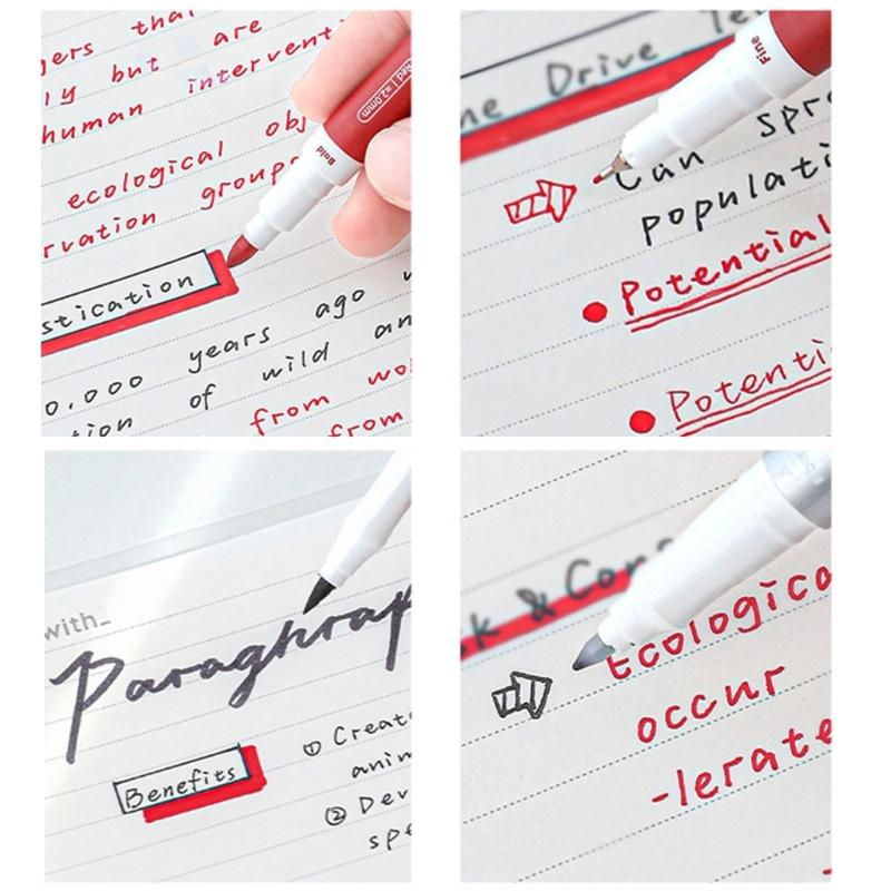 5Pcs Noise Free Retractable Gel Pen Fast Dry Ink Non Smudge Writing Pen Comfortable Handle For Students Professional