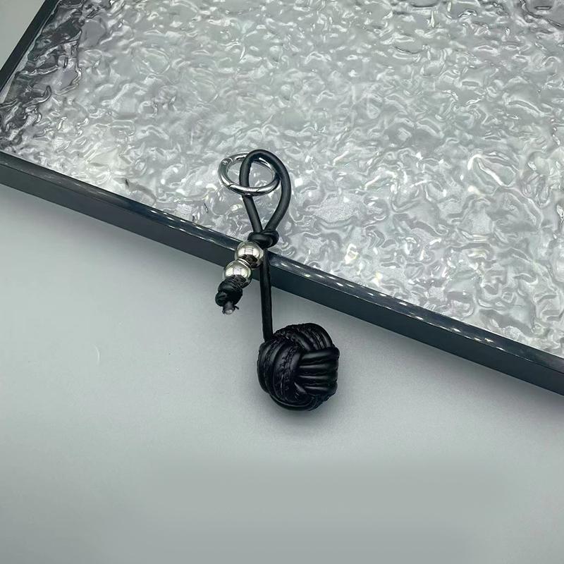 Bag Charm Charms Pendant Car Key Ring Backpack Decoration Accessories Gifts Elegant Ball Versatile Leather Phone Lanyard Bag
