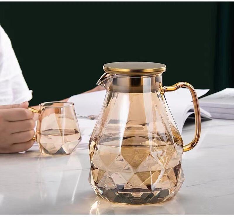 Light Luxury Glass Drinkware Set