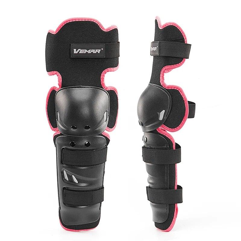 Ochraniacze na kolana motocyklowe VEMAR chroniące przed upadkiem w terenie