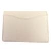 Pristine Salvatore Ferragamo Card Case Beige Leather Women 22D198 Used