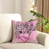 Manana Sera Bonito Cosmetic Case KKarol G Cushion Cover Reversible Plush Pillow Cover Soft Fluffy Home Decor for Sofa Bedroom