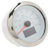 85mm 3.35in GPS Speedometer 0‑160MPH 0‑240KM H LCD Screen IP67 Waterproof Universal for Cars Boats RVs DC9‑32VWhite