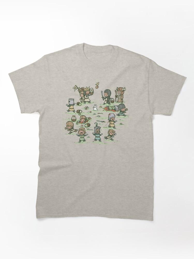 Knights of Fiona The Killer Rabbit of Caerbann-Egg Classic Unisex T-Shirt