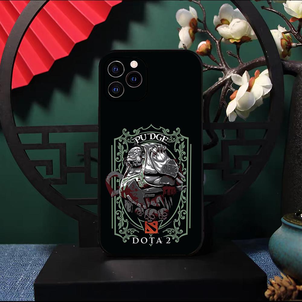 Game Dota 2 Phone Case For IPhone 17 Pro Max 16 15 14 Pro Max 13 11 X Xs Xr 8 7Plus Silicone Cover