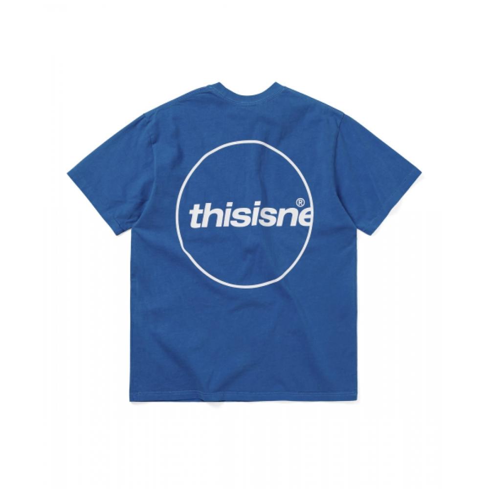 Thisisneverthat C Logo Tee Blue S