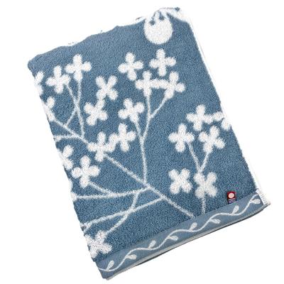 Toalla de baño Imabari Emiju Azul 70 x 130 cm 1 pieza