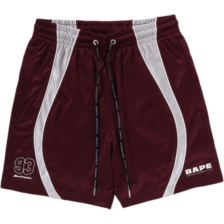 A Bathing Ape Šortky s panelovou síťovinou 1L30-153-326