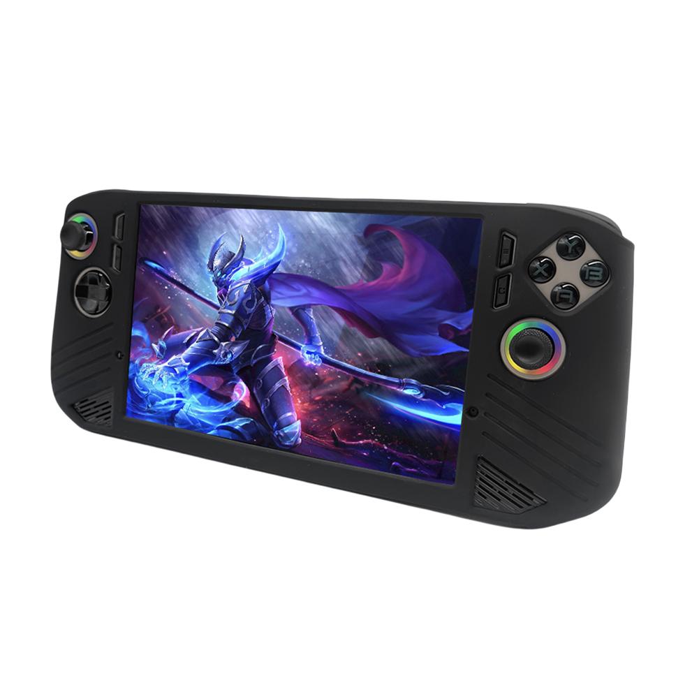 For MSI Claw 8AI Handheld Console Silicone Case Anti-Drop Soft Skin Cover Case Protector Cover Protective Cover Game Accessories