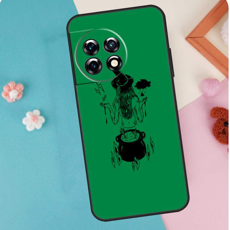 Witch Aesthetic Art Case For OnePlus 10T 8T 10R 12R 13R 13s 9 10 Pro 11 12 13 Nord CE 5 2 3 4 Lite N20 N30 Cover