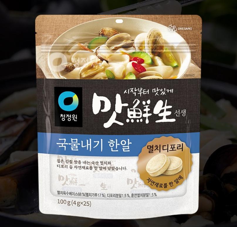 Matseonsaeng Anchovy Deep Sea Fish Stock 100g – Easy-to-use Broth for Soups & Stews