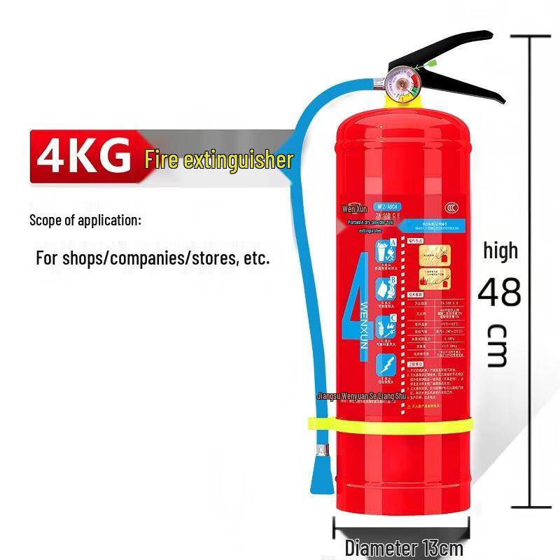 lieve Portable Dry Powder Fire Extinguisher