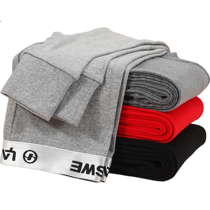 LangSha Men's 10A Antibacterial Wool and Silk Thermal Cotton Long Johns Knee Support Autumn Winter Warm Cotton Pants Base Layer
