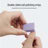 High Elastic EVA Nail File Sponge Buffer - Small Square Tofu Block Manicure Tool for Shaping and Sanding.