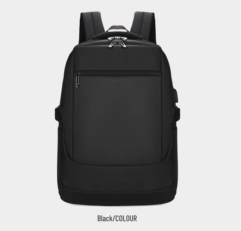 

Большой вместительный рюкзак для ноутбука унисекс для бизнеса для путешествий и поездок на работу 32x16x46 cm чёрный