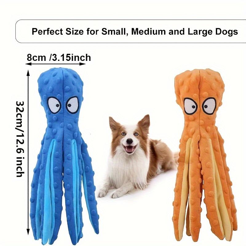 Cartoon Pattern Plush Dog Toy, Durable Interactive and Rustling Pet Toy for Medium Breed Dogs, Without Battery