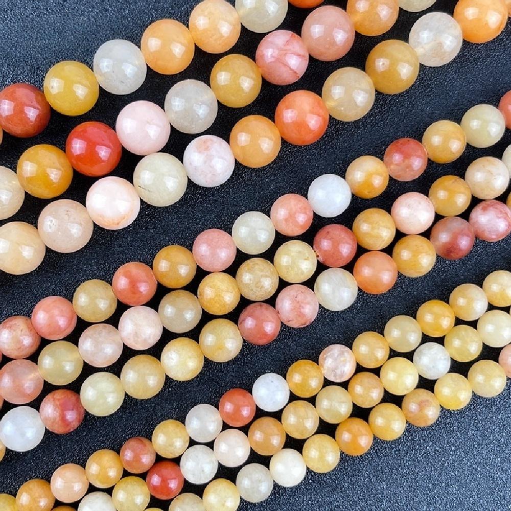 

Золото Жадеиты Агаты Камень Натуральные Круглые Бусины 15 Нить Гладкие Свободные Разделительные Бусины 4/6/8/10/12мм для Изготовления Ювелирных Изделий DIY Браслеты Аксессуары Dia 4mm