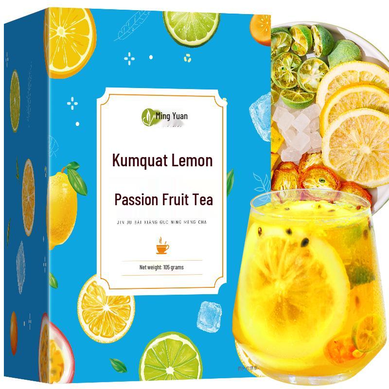 VC-Rich Kumquat Lemon Passion Fruit Tea