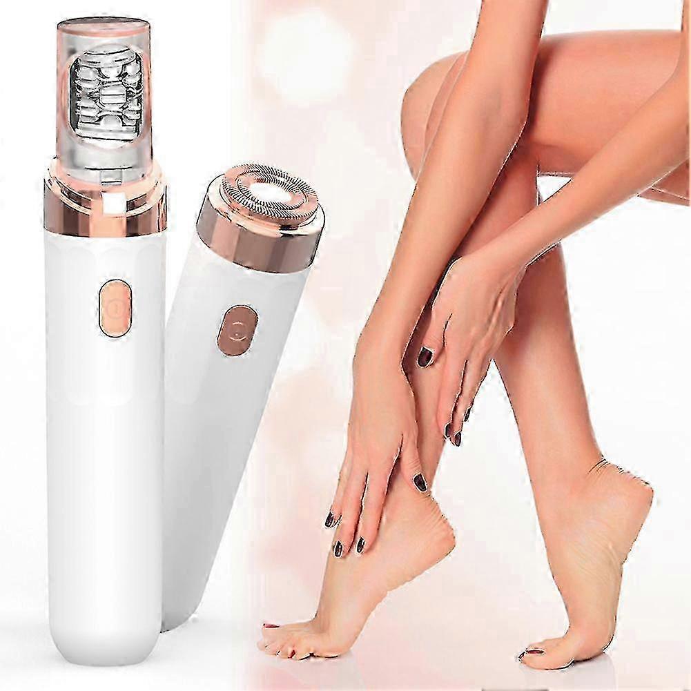 Pluxy Epil Pro 3.0 Cordless Face Epilator - 2-in-1 Electric Eyebrow Razor & Hair Remover for Face, Hands, Legs, Underarms (2025 Model)
