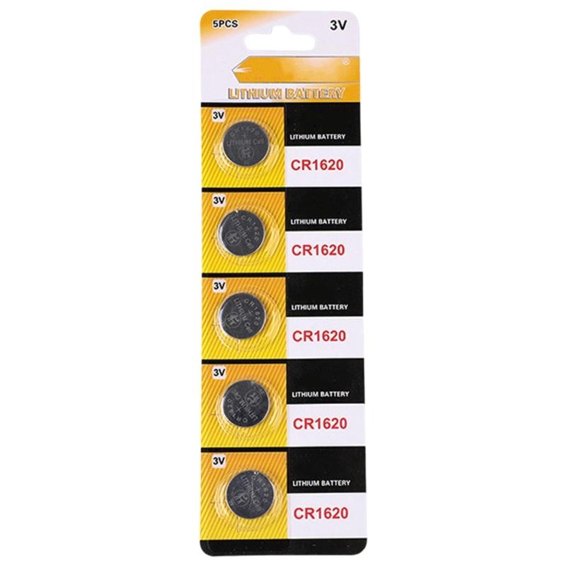 

CR1616 CR1620 CR1625 CR1632 Lithium Coin Button Cell Batteries 3V for Car Key Remotes and Low Power Devices