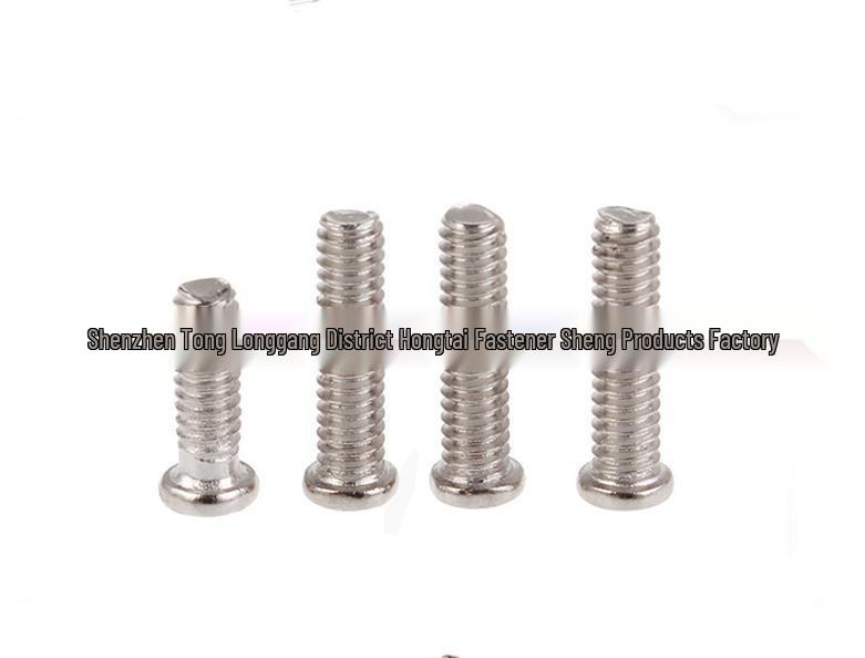 304 Stainless Steel Phillips Pan Head Machine Screw, Non-Standard Small Round Head, PM1.6M2M3, Length Options: 4-8mm