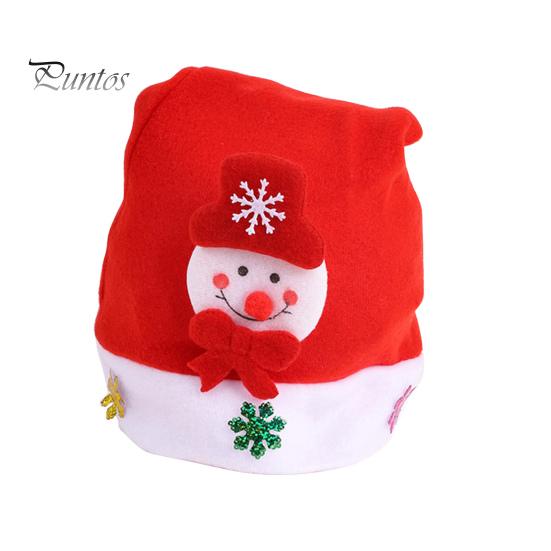 

Рождественская шапка унисекс для детей, новогодняя вечеринка, шапочка на батарейках, светящаяся светодиодная подсветка, снеговик, Санта-Клаус, декор, блестки, снежинки, взрослая праздничная шапка 2