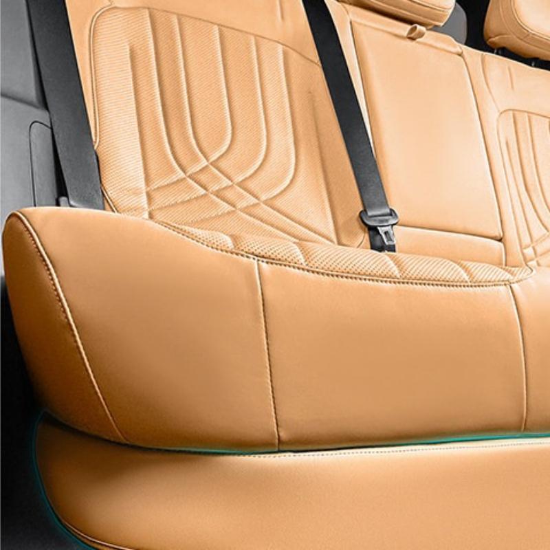 For Geely Galaxy Starship 7 EM-i 2025 Car Rear Seat Under Anti-kick Mat Leather Anti-Scratch Protector Cover Pad Accessories