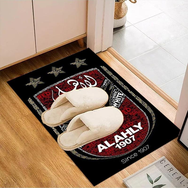 Ahly Football club Printed Office Carpet Chair Cushion Entryway Rug, Rugs for Living Room, Bedroom Christmas gifts