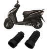 KIMISS 2PCS Motorcycle Front Fork Dust Cover, for DIO 18/27/28/34/35, Shock Absorber Boot, Rubber Replacement, Shock Damping Guard