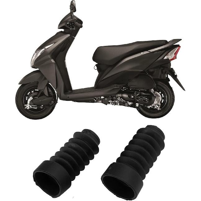 KIMISS 2PCS Motorcycle Front Fork Dust Cover, for DIO 18/27/28/34/35, Shock Absorber Boot, Rubber Replacement, Shock Damping Guard