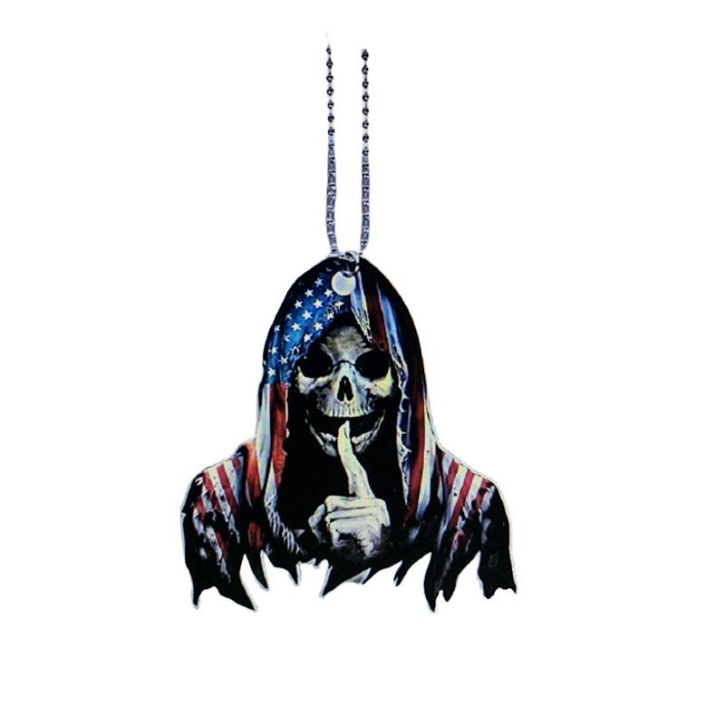 

Retro Boot Denim Acrylic Car Hanging Ornament Auto Accessory Festive Home Decor Style E