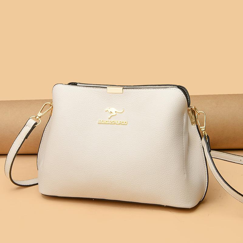 Light Luxury Retro Women's Shoulder Bag High-quality Fashion Women's Crossbody Bag Expansion Design Large Capacity Mother Bag