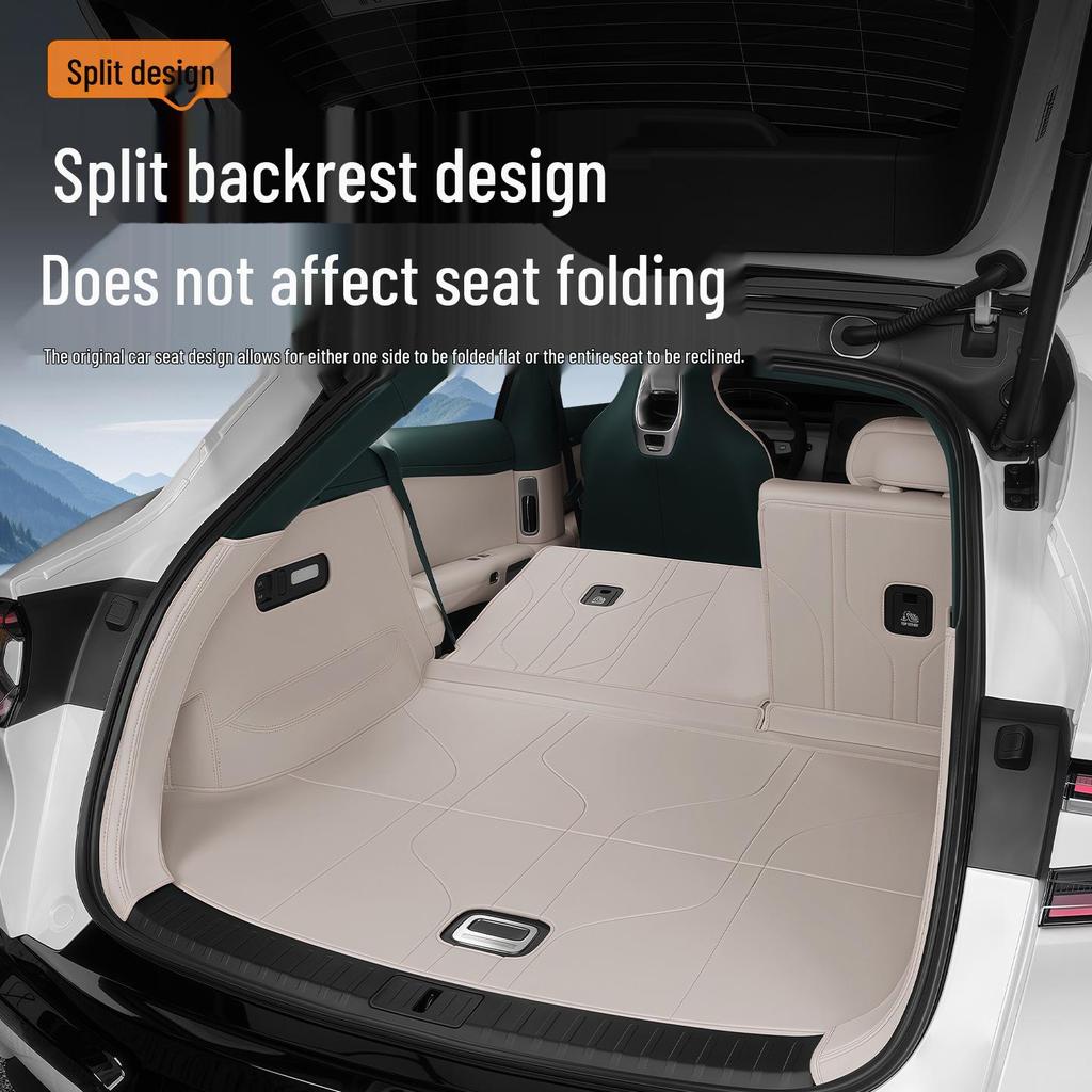 Xiaomi YU7 Vollflächige Leder Kofferraummatte - Premium Innenraumzubehör