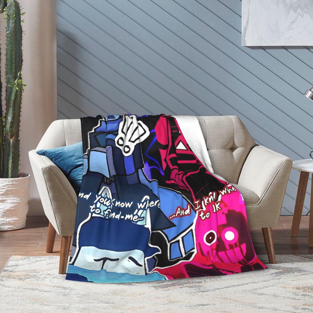 Cube and Blixer Forsakened Throw Blanket for Couch Fuzzy Soft Plush Blanket 50x60 Inch Multi-size Bedspreads for All Seasons