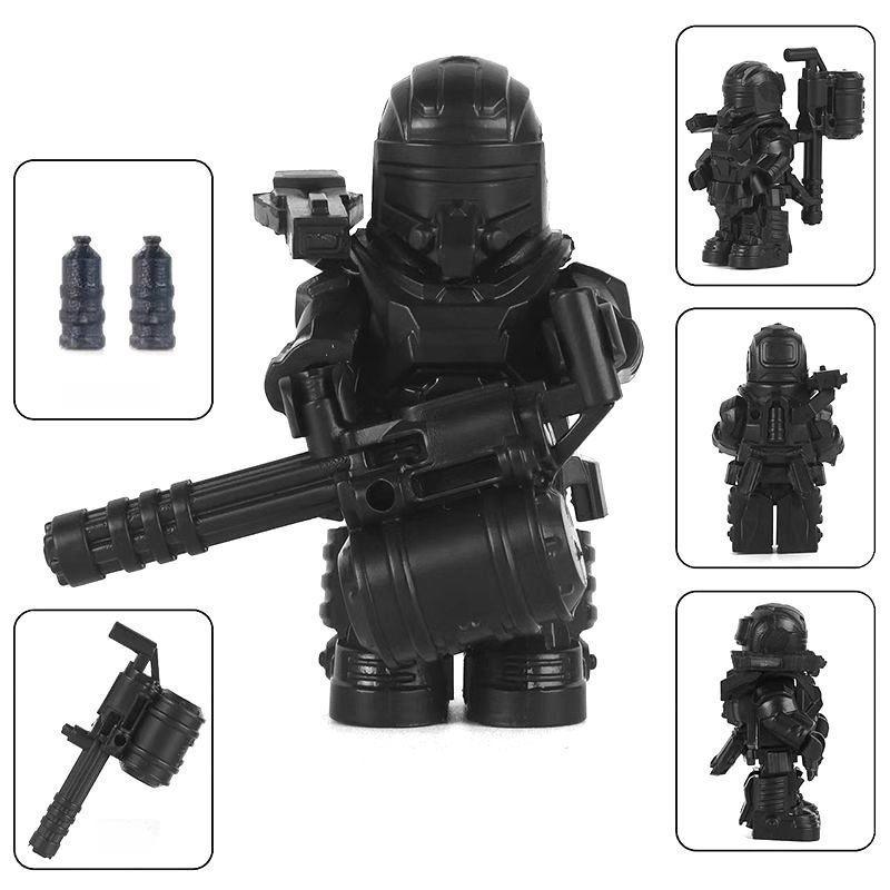 Power Mecha Minifigurka Sestavení hračky