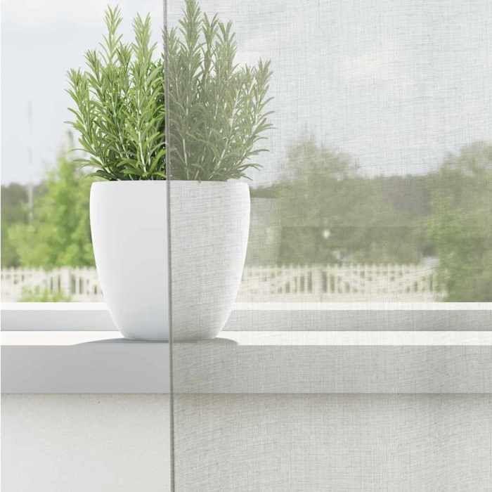 VidaXL Rideaux en voile avec œillets 2 pcs gris clair 140x260 cm, rideau en filet, rideau transparent, voile de fenêtre, 4102111