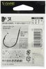 SASAME 05VTN Black Porgy Hooks (Black) 50-Pack 02 Fishing Hooks