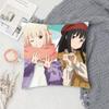 Lycoris Recoil Animation Pillow Case Fashion Square Pillowcase Bedroom Sofa Room Ins Decoration Leisure