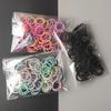Kinderhaargummis - 300 farbige Haargummis für Babys und Kinder, bunte Haaraccessoires für Mädchen, Geschenkset mit Haargummis mit großer Kapazität, dünn