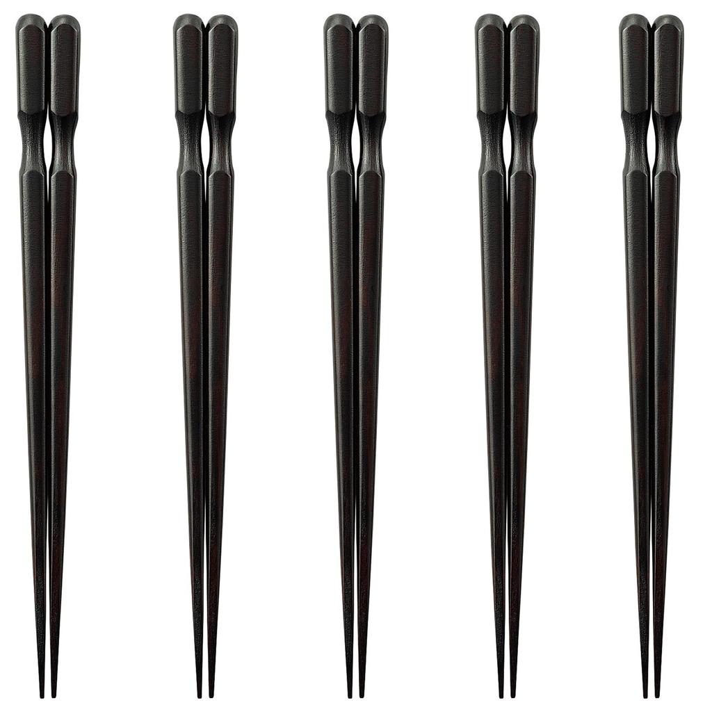 Happy Set of Made in PID3312 J-kitchens Chopsticks, 5, Material Wood, Chopsticks, Japan,