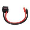 Männlich zu 4 mm Kugel-Bananenstecker Ladekabel mit 10 AWG 30 cm QS8 Heavy Duty Ladekabel-Leitung