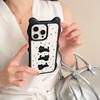 Three Cats Ins Wind iPhone15promax Cute Cat Ears Huawei Apple 14 Pro Mobile Phone Case New Model
