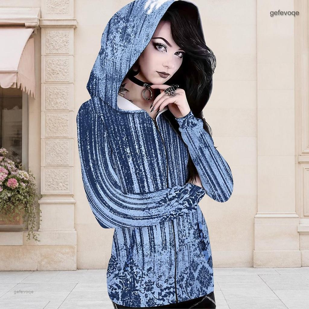 Women Plus Size Marble Printed Long Sleeve Cutout Neck Cold Shoulder Fitted Blouse