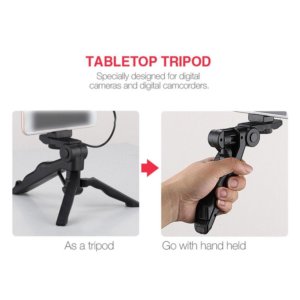 Handheld Tripod LED Fill Light Desktop Stand Set Fill Light Table Tripod for Phone  Selfies
