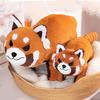 Cute Raccoon Panda Pose Plush Toy Animal Zoo Souvenir Gift Kids Pillow Characters)