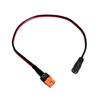 XT60I Female To 5.5x2.1mm Female Power Adapters Cable Converters Wire Plastic Texture Great for Drones Solar Generators