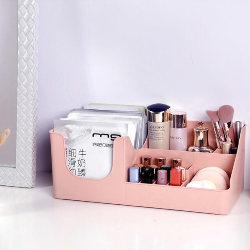 Cosmetics Storage Box Cosmetic Toilet Skin Care Table Mask Skin Care Products Finishing Stand Makeup Organizer Box | Makeup Organizers