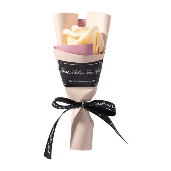 Mini Bukiet Wiecznych Róż Sztuczny Dyfuzor Mydlana Róża Bukiet Kwiatowy dla Mamy Kobiet Urodziny Walentynki Wystrój Wnętrza Domu Samochodu